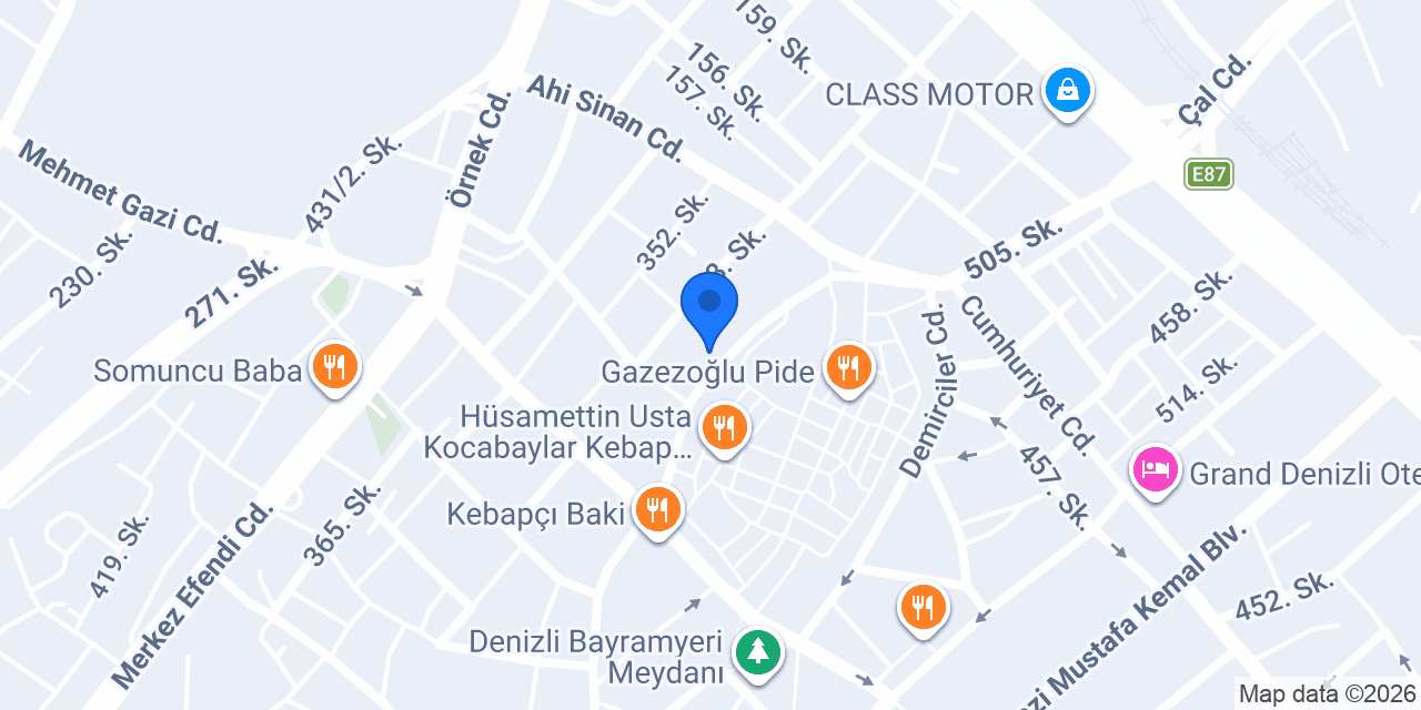 HOROZ VETERİNER KLİNİĞİ konumu