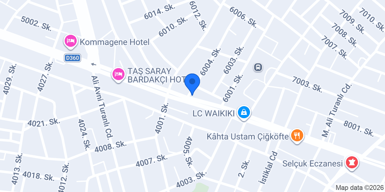 Cadde Döner Tantuni konumu
