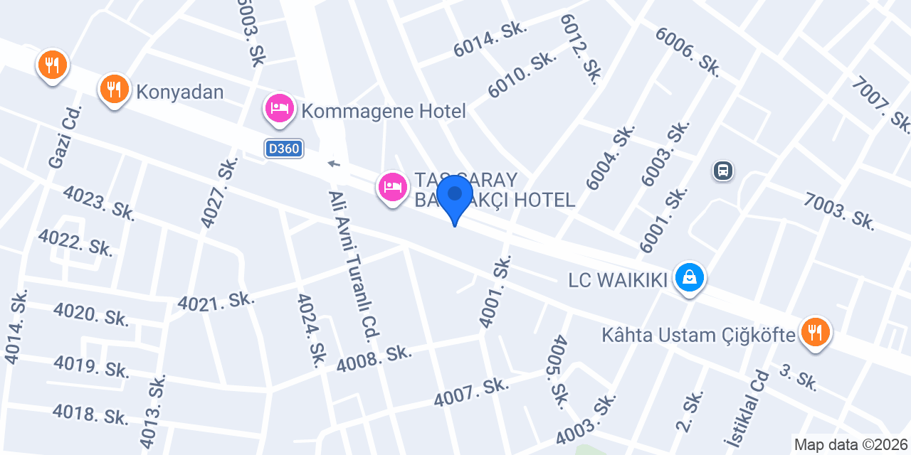 Kahta Şehir Emlak konumu