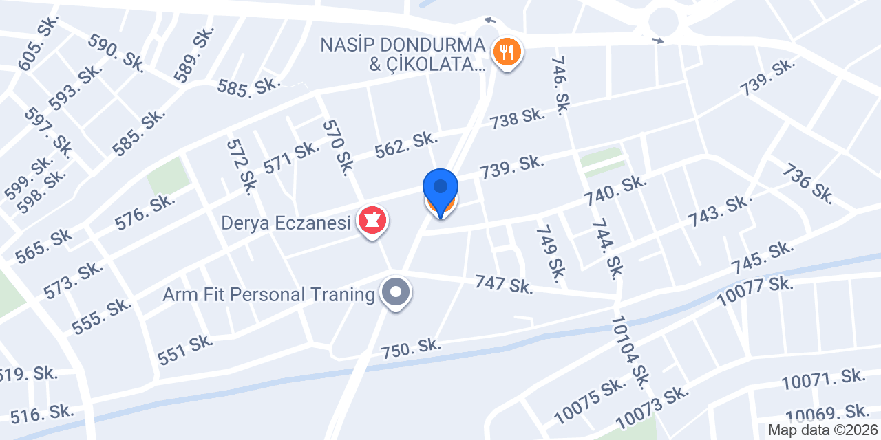Balkaymak dondurma selçukbey konumu
