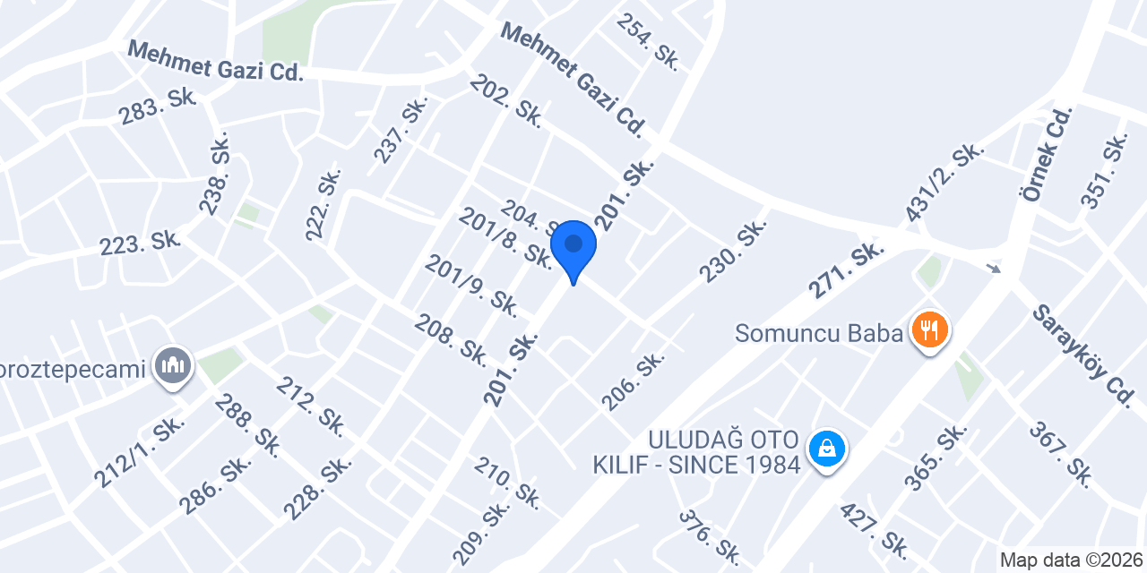 Palmiye Masaj Salonu konumu