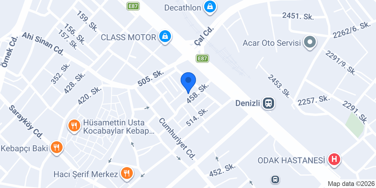 Taburoǧlu Motor konumu