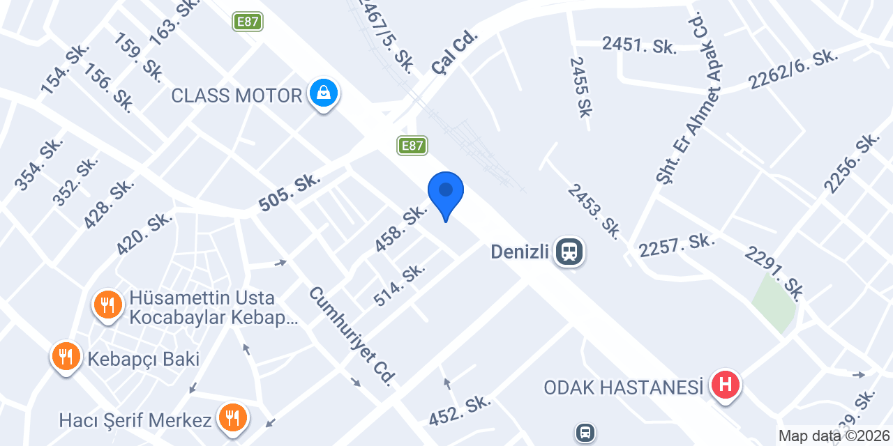 Sümer Otomotiv konumu