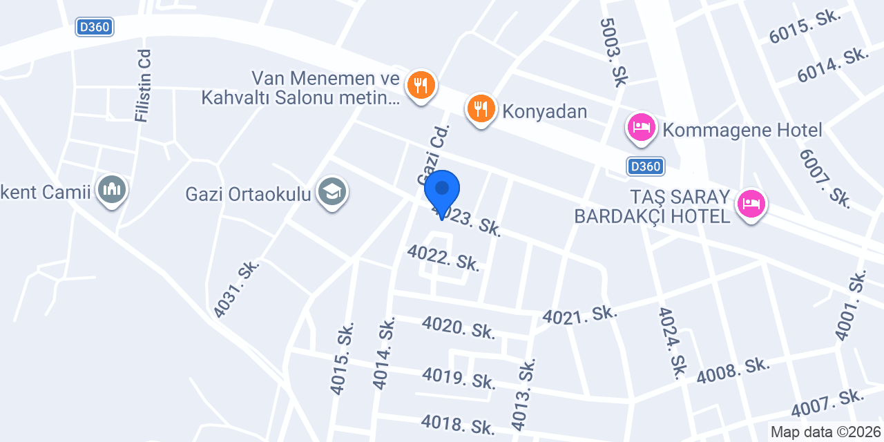 Akay Hırdavat Yapı Market konumu