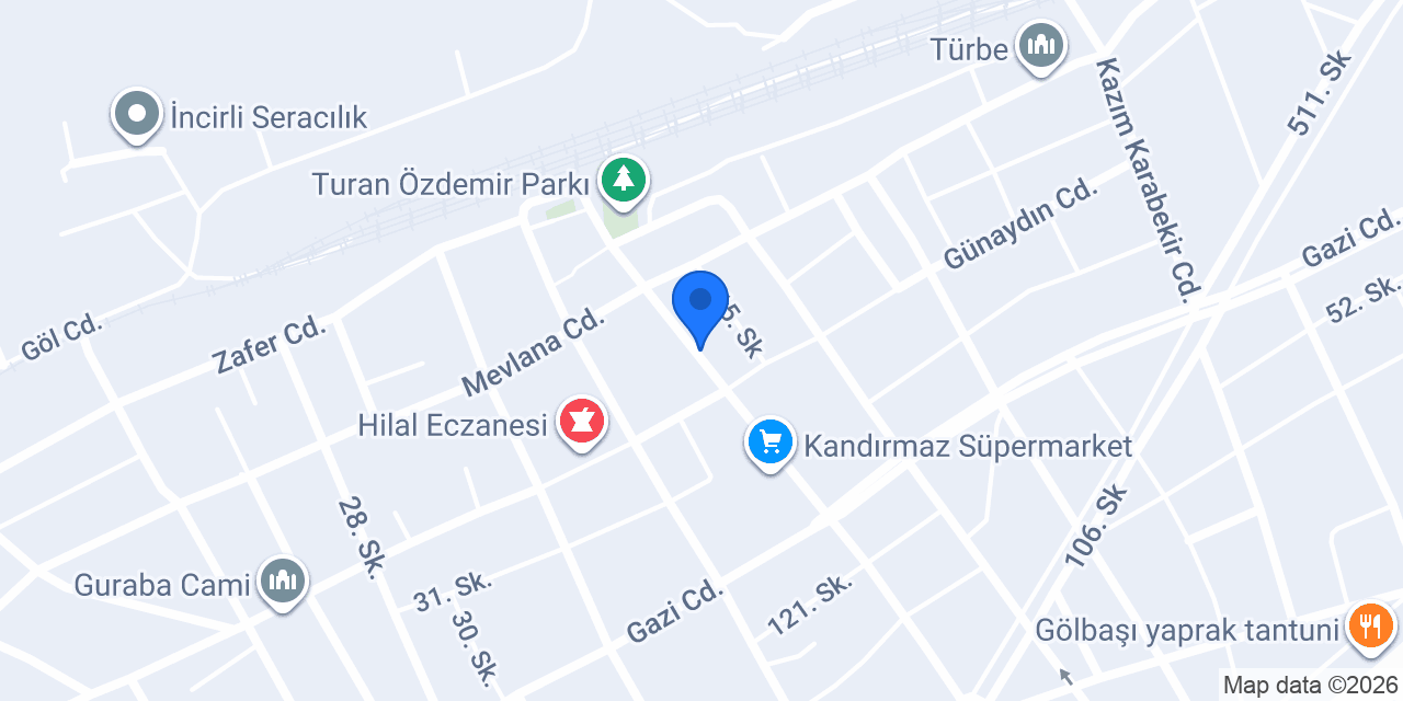 Tutku Unlu Mamülleri konumu