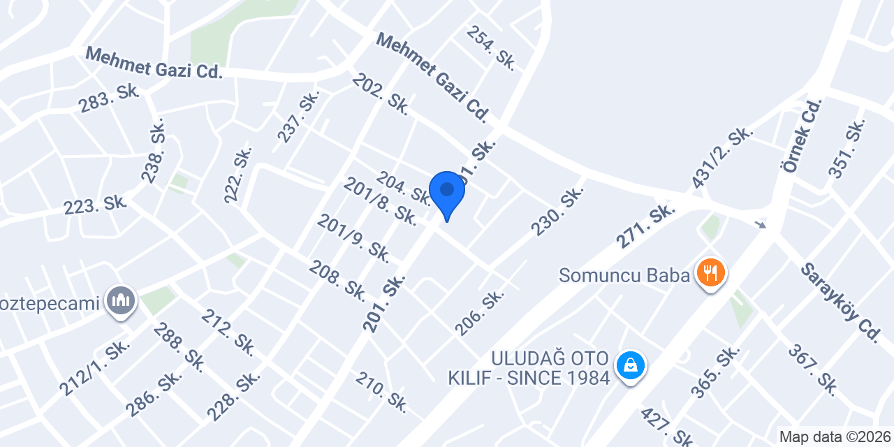 Aydın Pide Salonu konumu