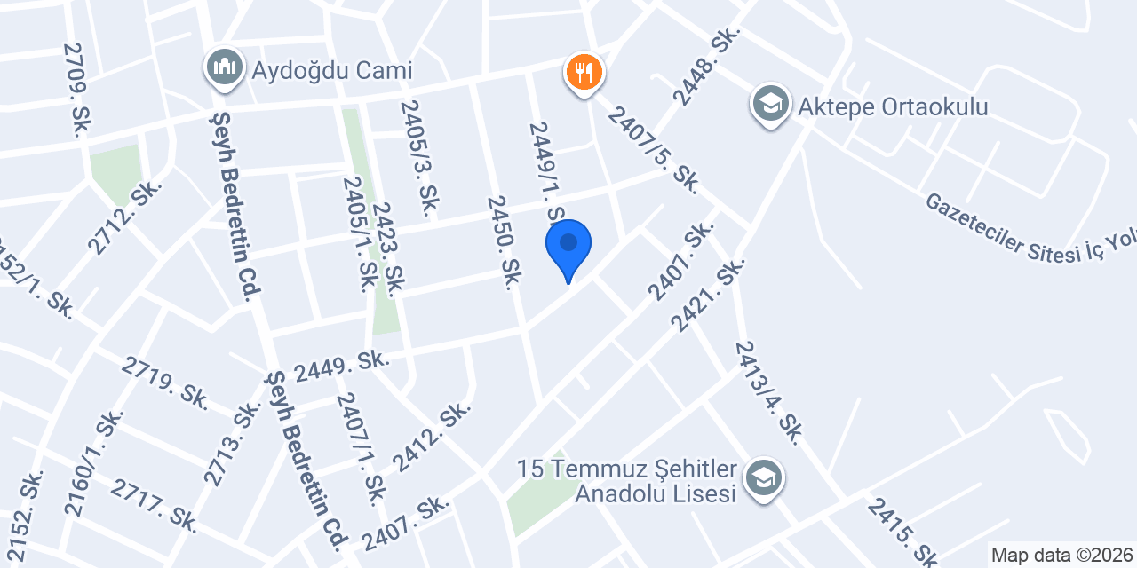 AYDEMİR 🏠 konumu