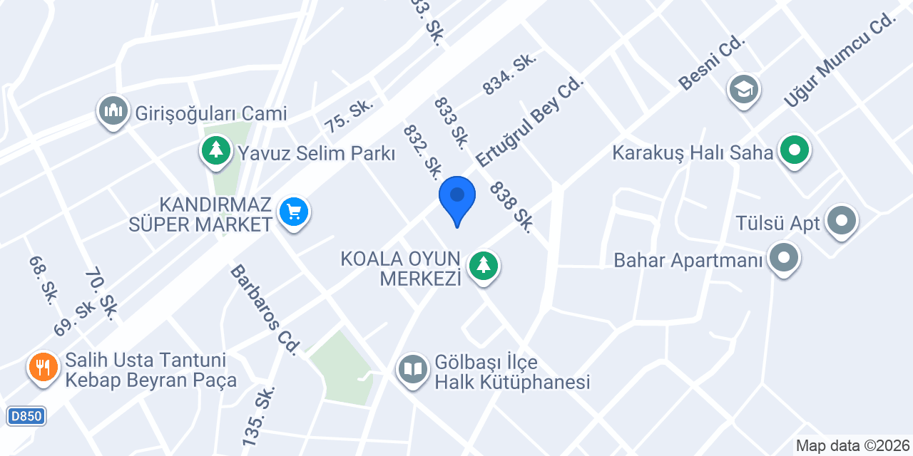 Şehit Özer Salik İlkokulu konumu