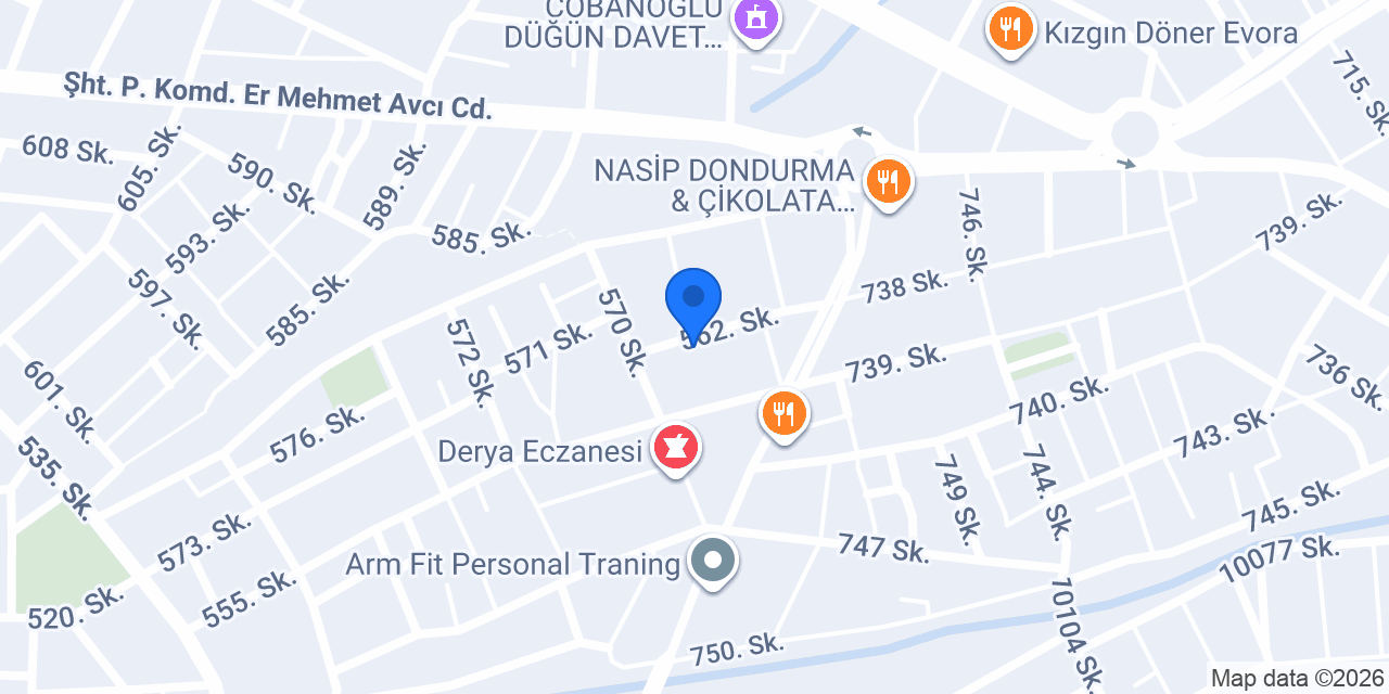 Pizza Ulus konumu
