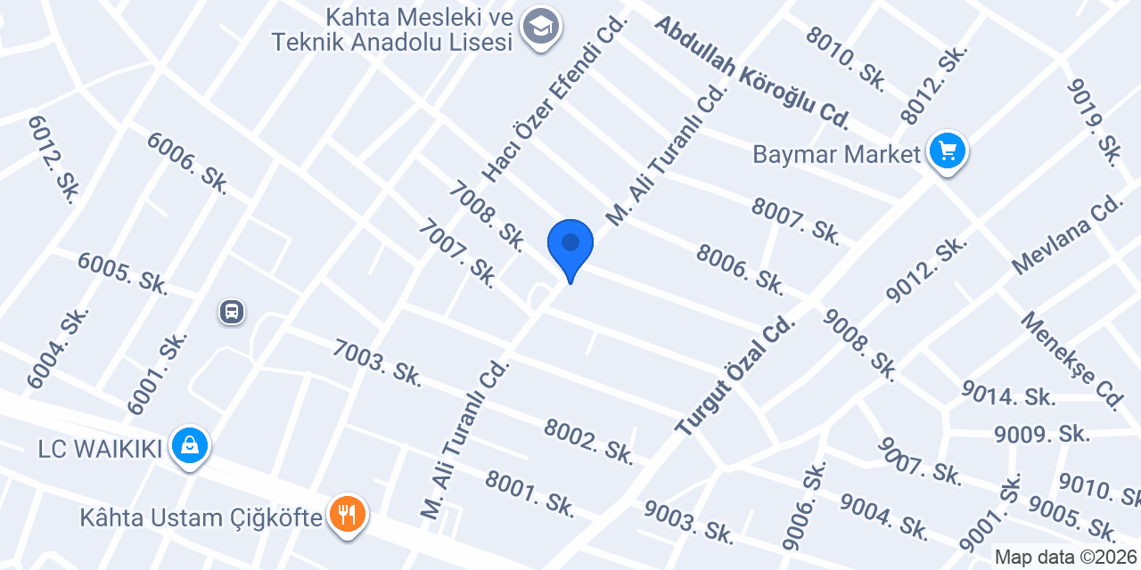 MEHMET OĞULLARI PASTANESI konumu