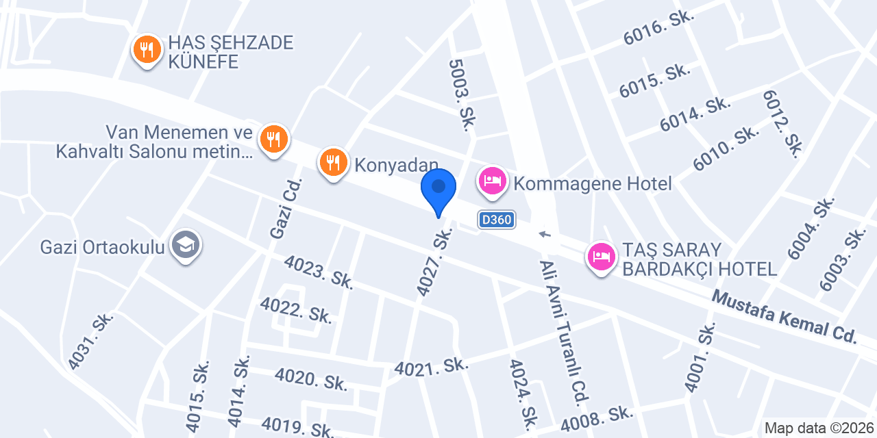 Öncü Döner konumu