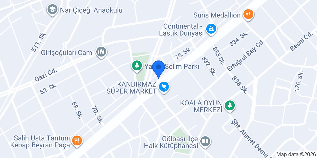 Ada Kitap Kırtasiye konumu