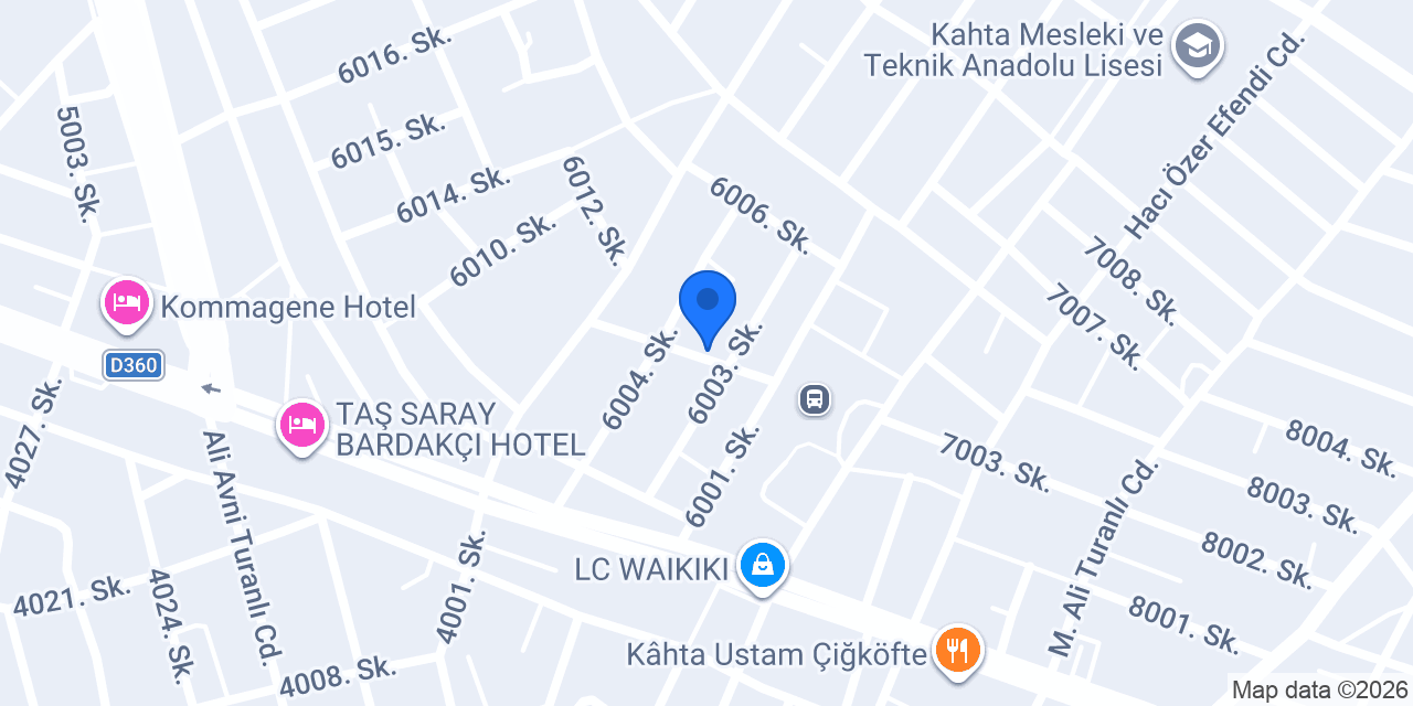 Kahta HÜMA Halı Yıkama Fabrikası konumu