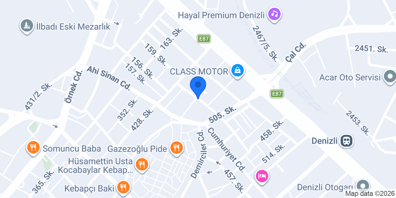 Oğuz Doğrama Mobilya konumu