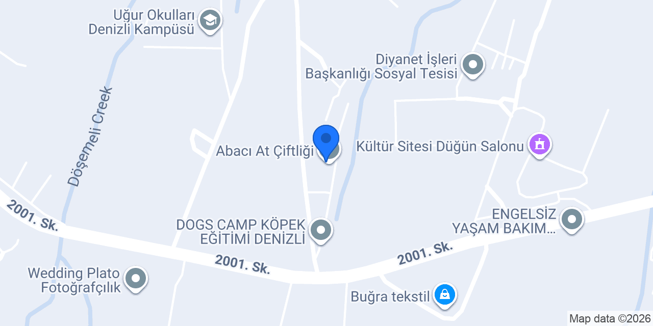 Abacı At Çiftliği konumu