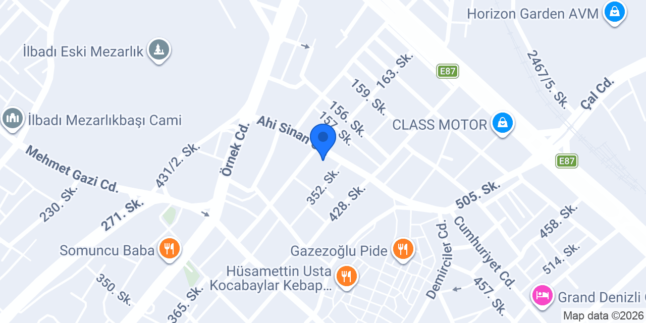ÖZKALE YAPI 3 DENİZLİ konumu