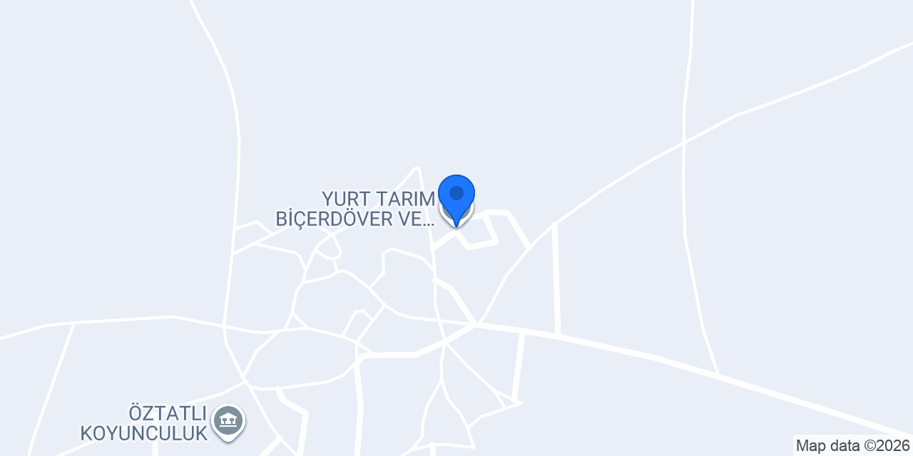 YURT TARIM BİÇERDÖVER VE HAYVANCILIK konumu