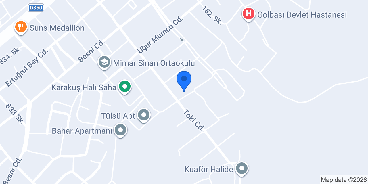 Mimar Sinan İöo konumu