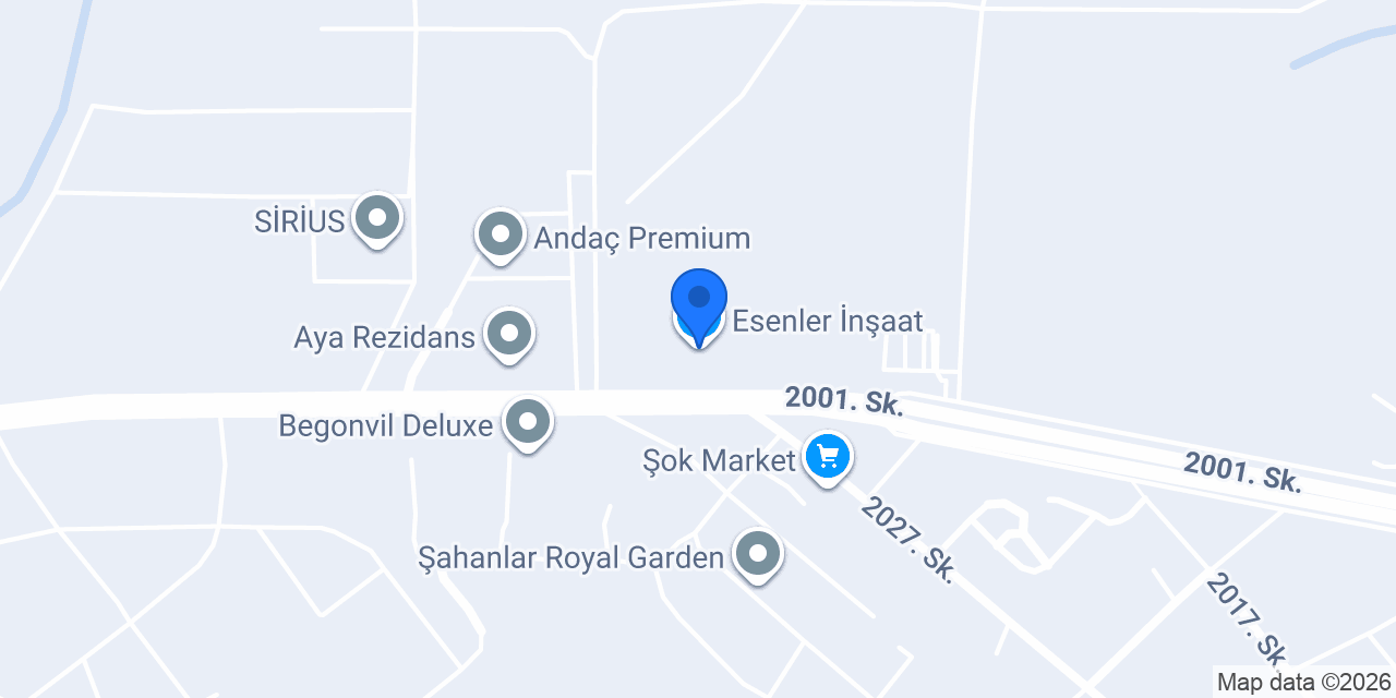 Esenler İnşaat konumu