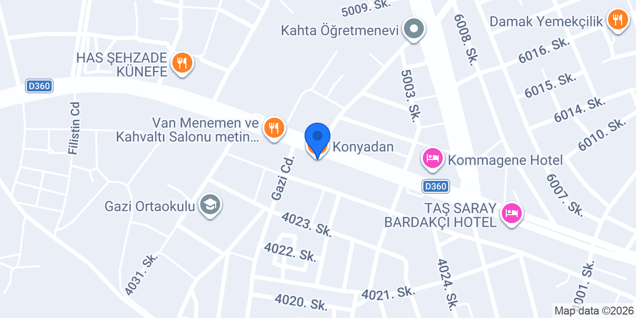 Konyadan konumu