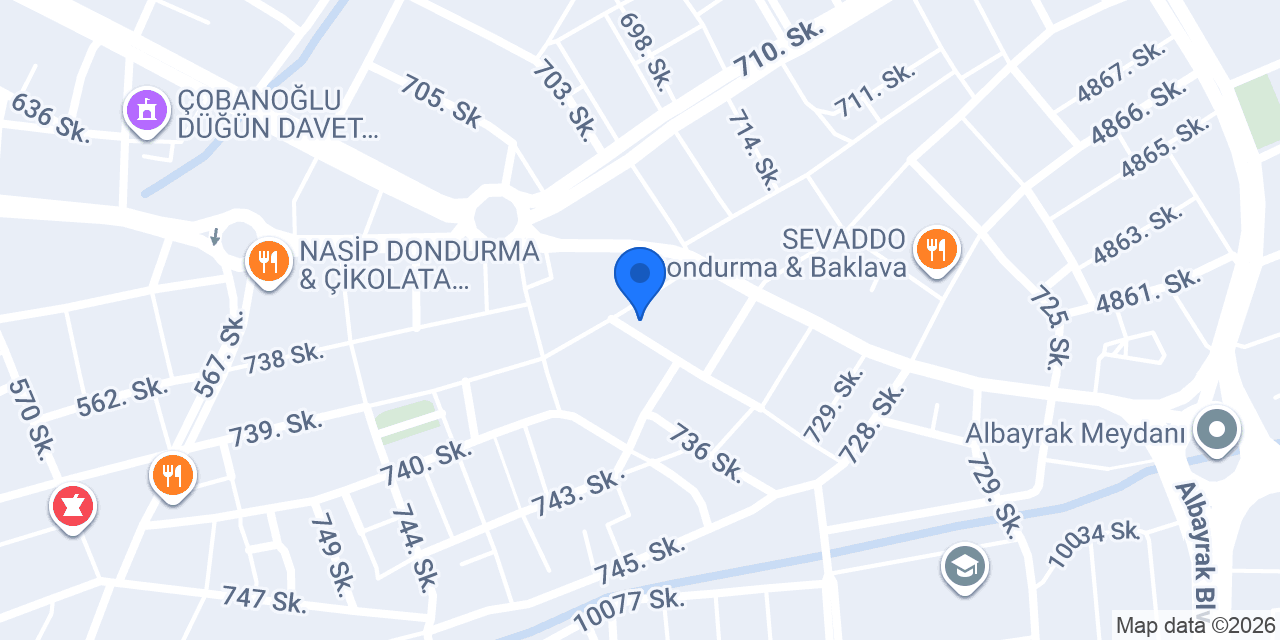Esra Ev Yemekleri konumu