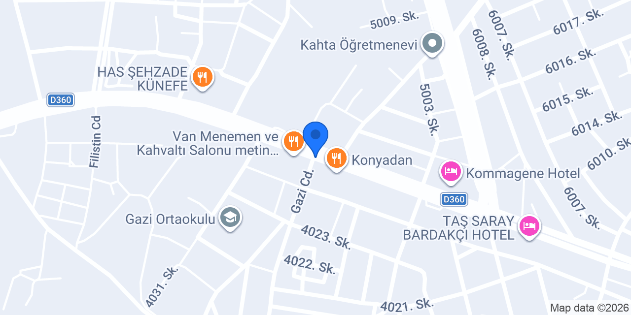 Mangal Durağı konumu