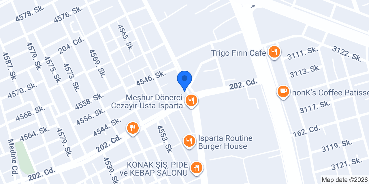Uzm.Dr. Sena Gürdal Psikiyatri- Isparta konumu