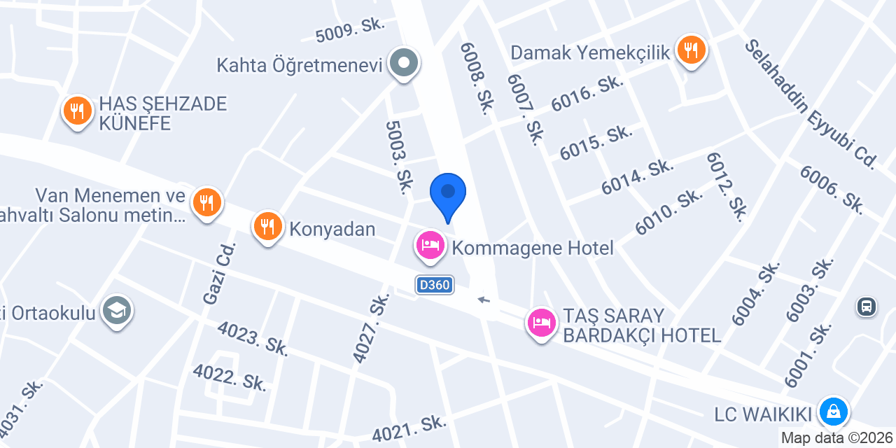 YASİN PERİŞAN konumu