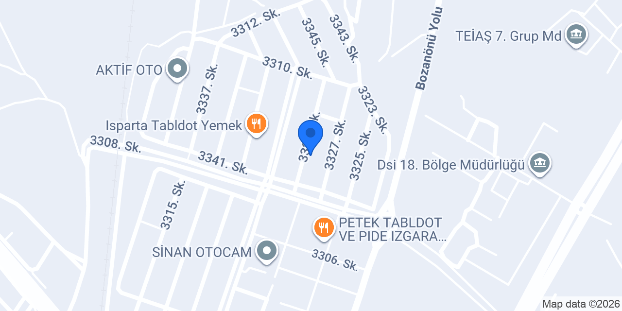 ANADOLU MUTFAĞI konumu
