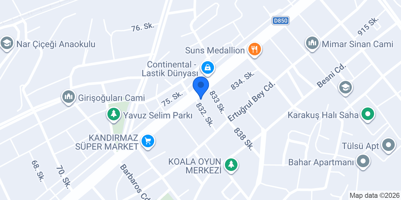 İster Ekmek Fırını konumu