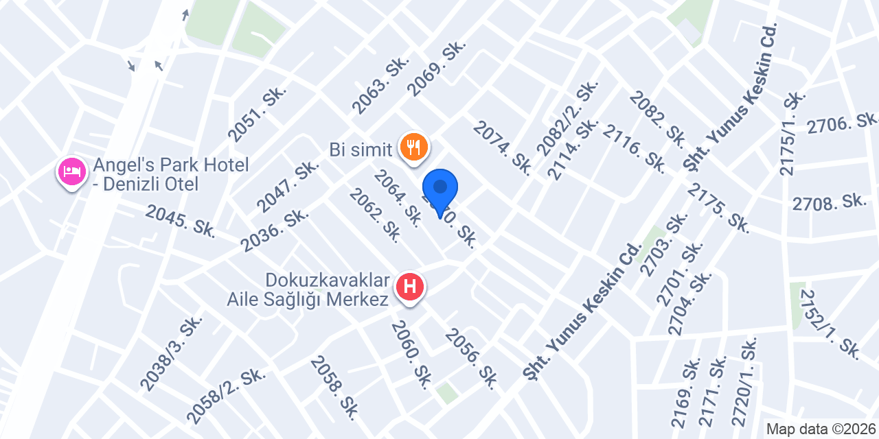 Eymen mobilya ve dekor konumu