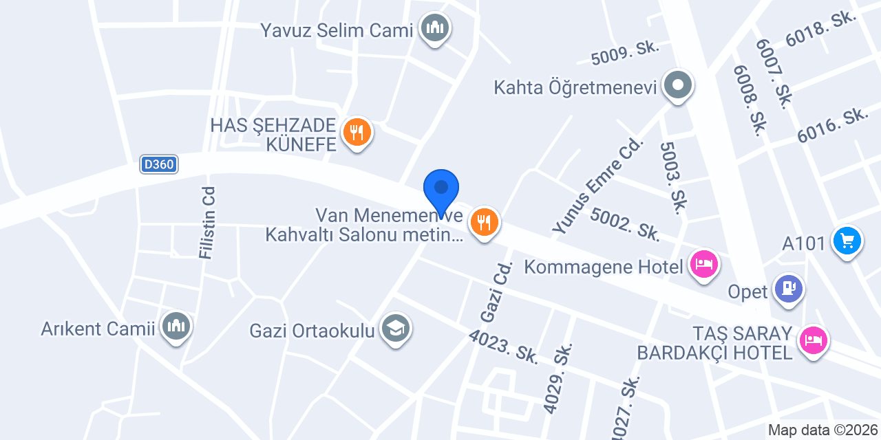 Közde Mangal konumu