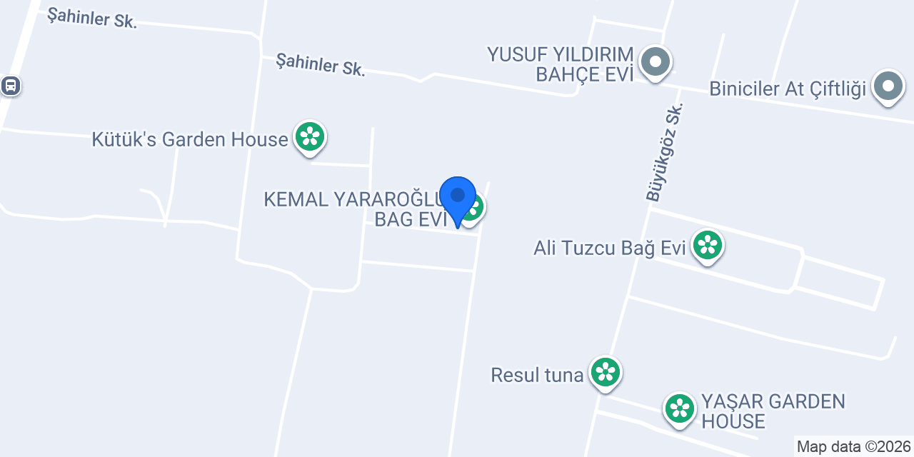 Mustafa Göncü Bahçe konumu