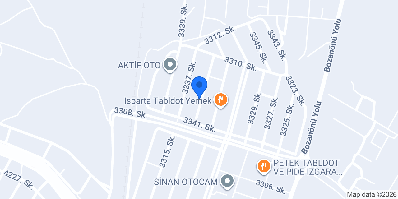 Tulpar Tasarım Mobilya konumu