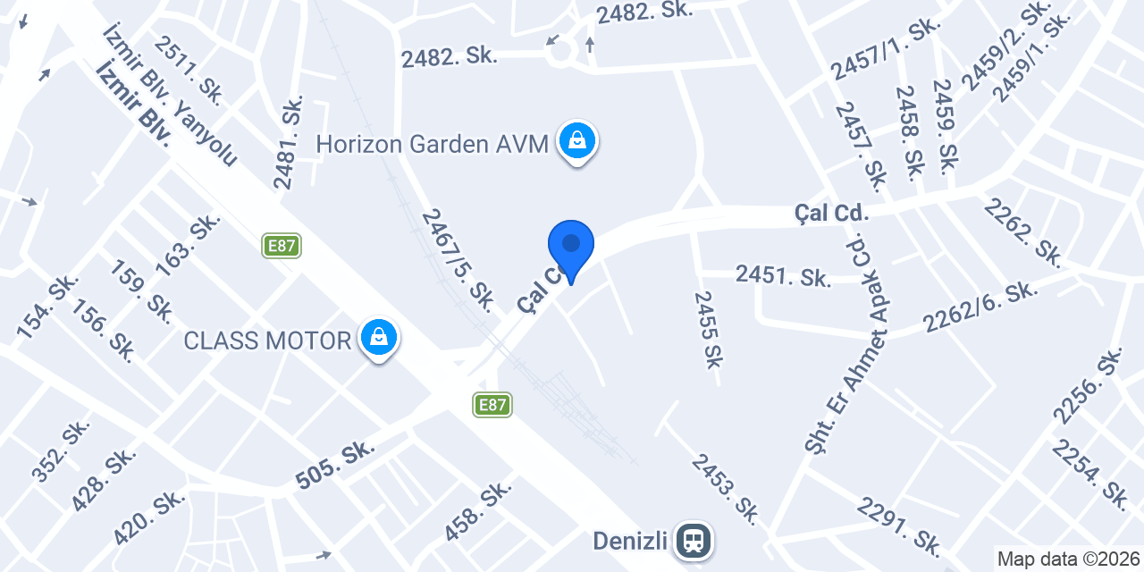 Gar'20 ızgara salonu konumu