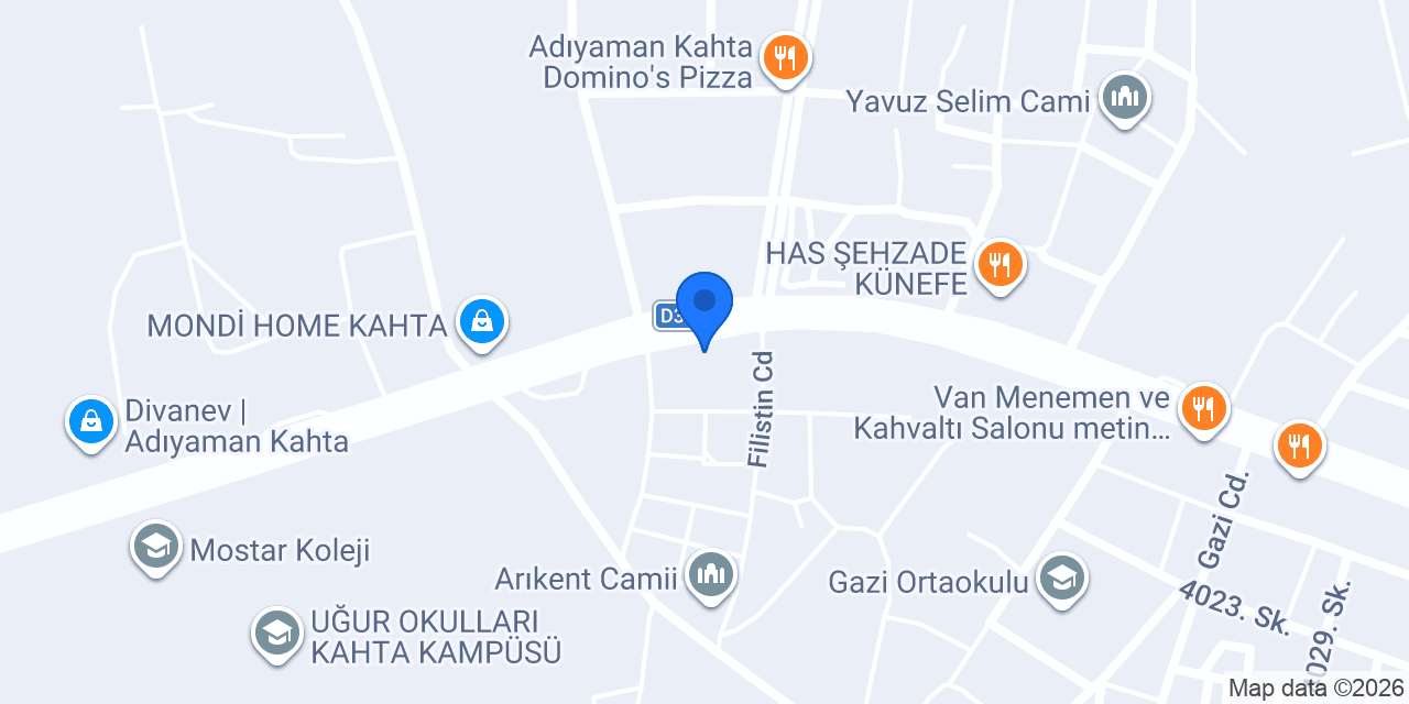 BAMBİ YATAK konumu