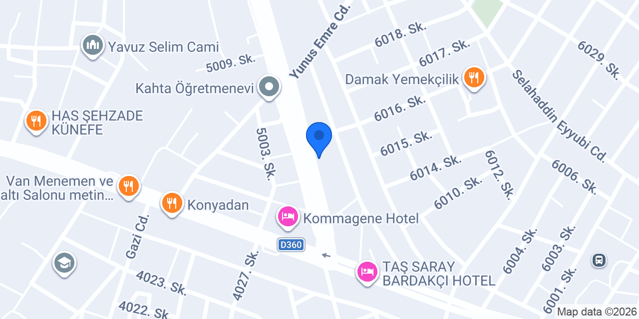 Him Yapı - Jotun Kahta Satış Noktası konumu
