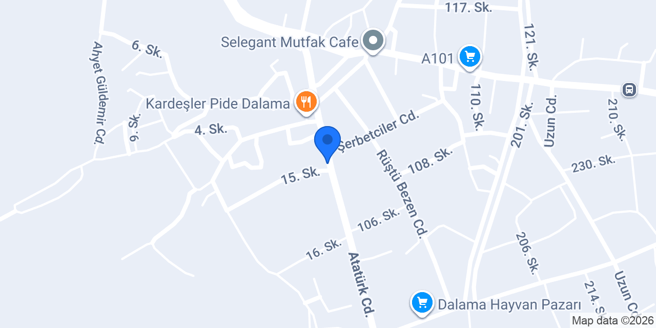 Dostlar Pide - Yemek Salonu konumu