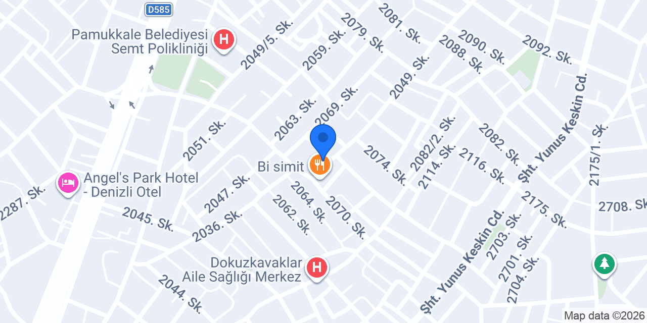 MG BÖREK DÜNYASI konumu