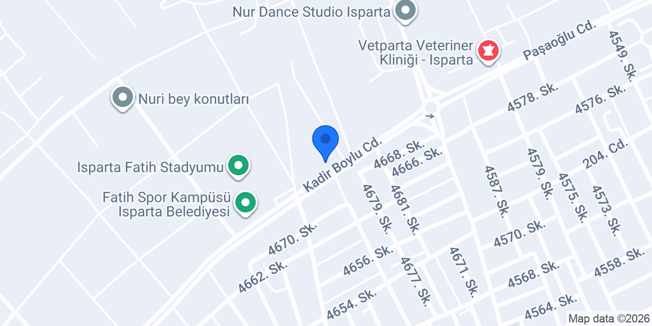 Total, Fatih Mah. konumu
