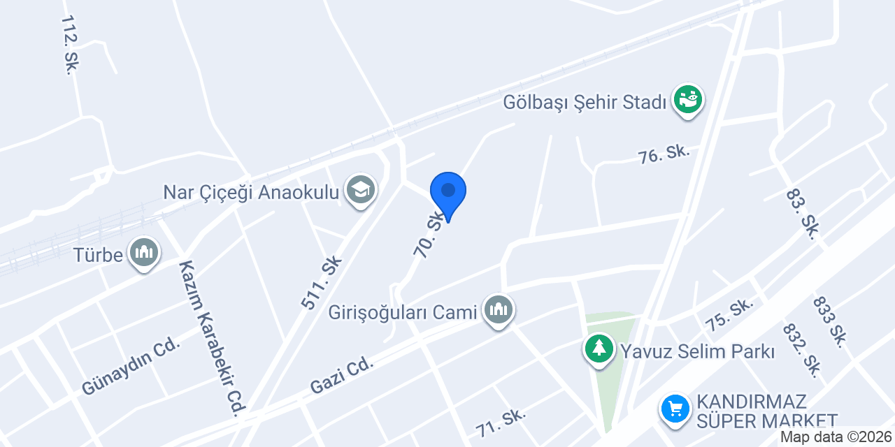 Nar Çiçeği Anaokulu Müdürlüğü konumu