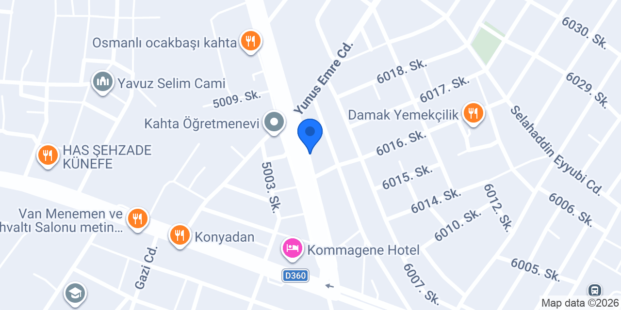 Adıyörem Çiğköfte konumu