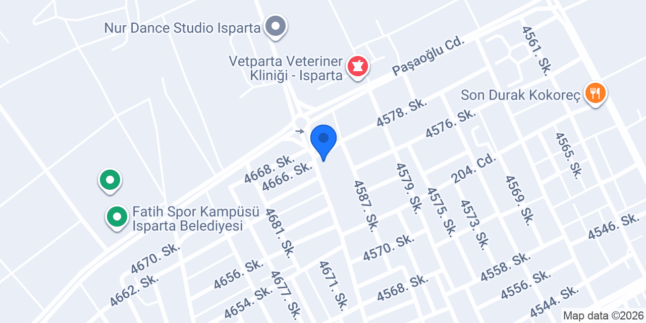 KARATAŞ LÜX APART konumu