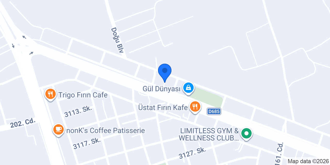 Özbay Rent A Car konumu