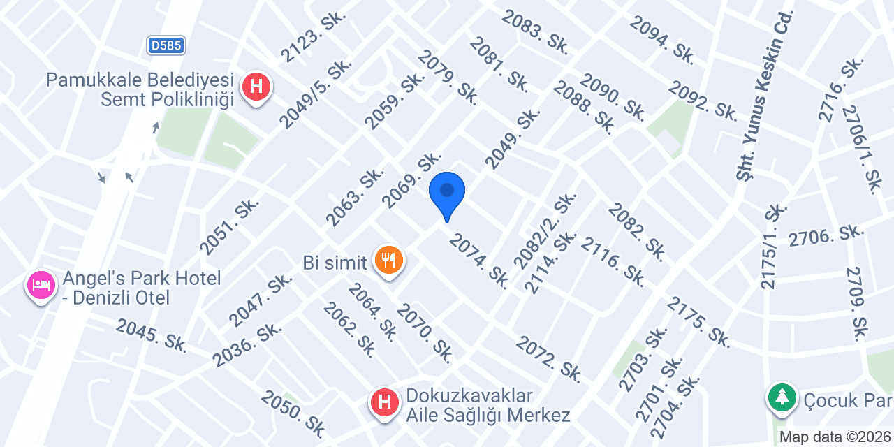 Pamukkale Ticaret konumu