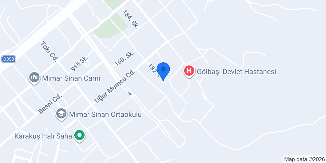 Gölbaşı Eczanesi konumu
