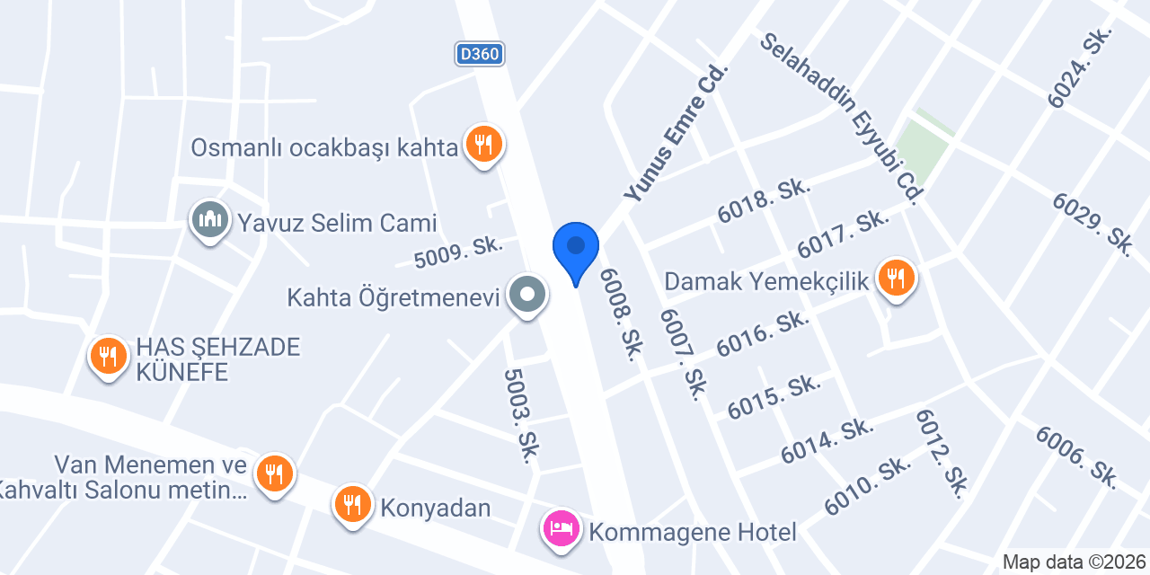 Kahta Ocakbaşı konumu