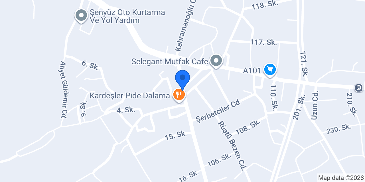 Helvacıoğlu Dalama Dondurmacısı konumu