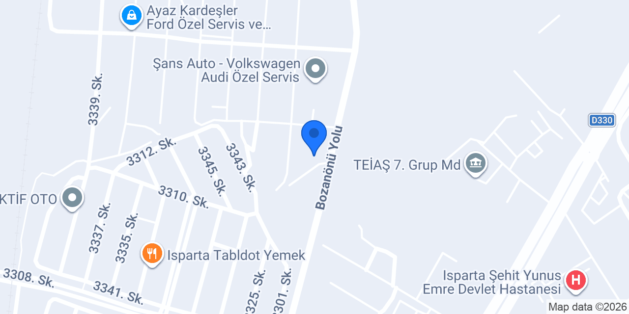 SAK MOTORS konumu