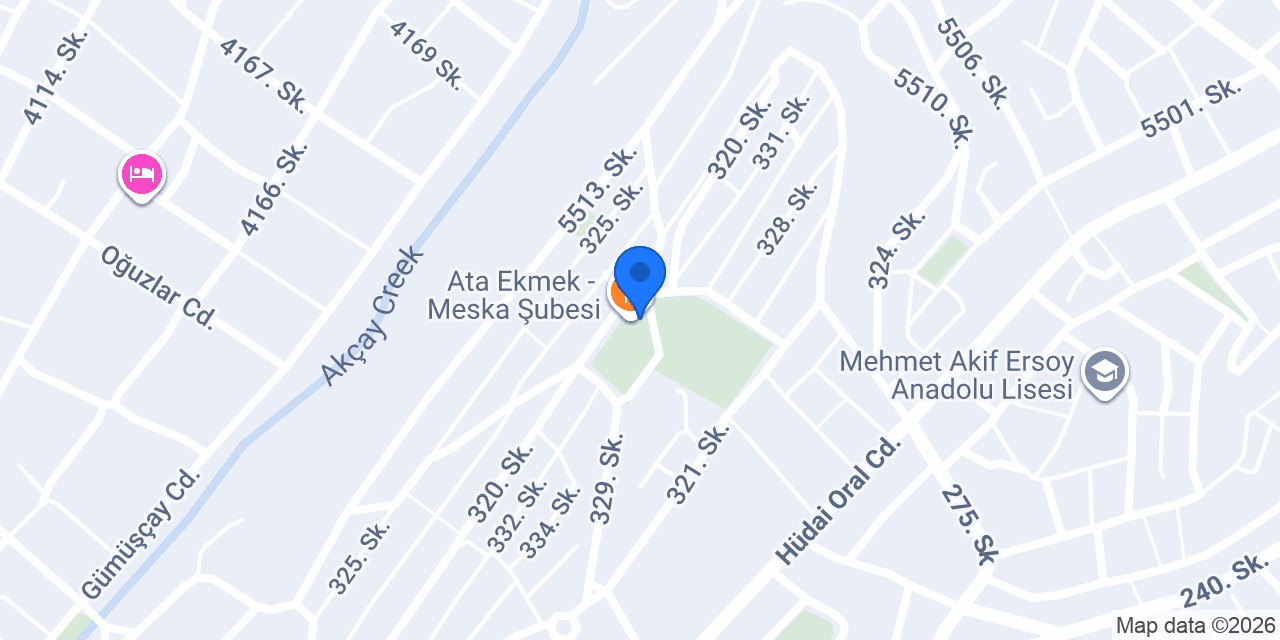 Ata Ekmek - Meska Şubesi konumu